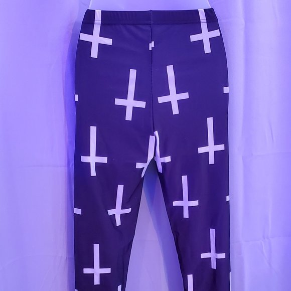 3 for $25 / Brand-new reversed cross leggings - Picture 2 of 2